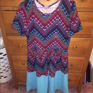 XL LulaRoe Aztec Amelia